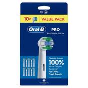 Oral B Pro Precision Clean Brush Heads Value Pack 10s image