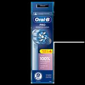 Oral B Sensitive Clean Toothbrush Replacement Heads 4PK image