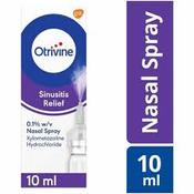 Otrivine Decongestant Sinusitis Nasal Spray 10Ml image