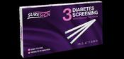 Suresign Diabetes Screening Urine Glucose Test Strips 3PK image