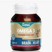 Sona Omega 3 Fish Oil 1000Mg 30S image