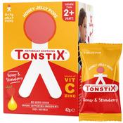 Tonstix Honey &amp; Strawberry Jelly Pops