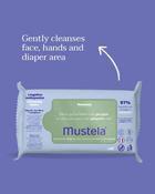 Mustela Compostable Cleansing Wipes image