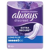 Always Discreet Long Plus Pads 8s image