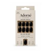Adorne Salon Nails Black Heart image