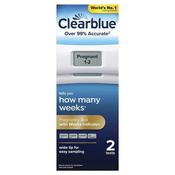 Clearblue Digital Pregnancy Test Weeks Indicator 2 Tests image