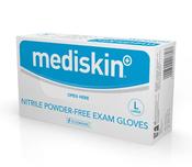 Mediskin Nitrile Powder Free Exam Gloves Large image