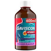 Gaviscon Advance Oral Susp Aniseed 600Ml image