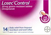 Losec Control 20Mg Tabs 14S