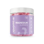 Novomins Adult Magnesium Gummies Sugar Free Raspberry Flavour 60s image