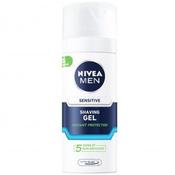 Nivea Mens Sensitive Shaving Gel 30ML Travel image