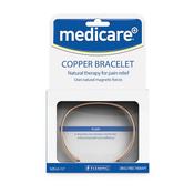Copper Braclet With 2 Magnets Plain Medium Large
