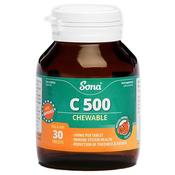 Sona Chewable Vitamin C 500 30's image