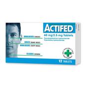 Actifed 60Mg/2.5Mg Tabs image