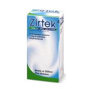 Zirtek Oral Solution 200Ml image