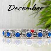 Magnetic Mobility December Birthstone 4In1 Element Bracelet