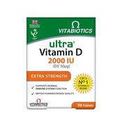 Vitabiotics Ultra Vitamin D 2000IU Extra Strength 96 Tabs image