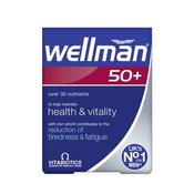 Vitabiotics Wellman 50 Plus Tabs 30 Pack image