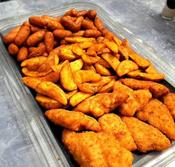 A selection Hot Finger Foods 4 Different types €8.00 per person