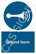 Sound Horn Sign