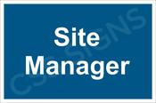 Site Manager Sign