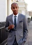 Retail Scopes Harcourt Silver  Suit