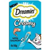 Dreamies Creamy with Scrumptious Salmon 4x10gr image