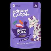 Edgard &amp; Cooper Delicious Duck &amp; Turkey with Rosemary &amp; Tumeric in Gravy Adult Wet Cat Food Pouch 85gr image