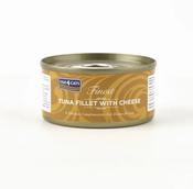 Fish 4 Cats Finest Tuna Fillet with Cheese 70gr