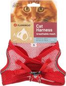 Flamingo Cat Harness Step &amp; Go Berta Red Small image
