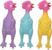 Flamingo Dog Toy Freckles Chicken Small image