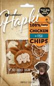 Flamingo Hapki Chips Biscuit with Chicken &amp; Fish 85gr image