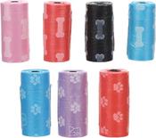 Flamingo Poo Bag Paw/Bones Roll of 15 Bags image