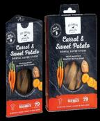 Go Native Carrot &amp; Sweet Potato Dental Sticks 150gr image