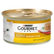 Gourmet Gold Savoury Cake With Chicken 85gr image