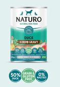 Naturo Grain Free Duck in Herb Gravy 390gr