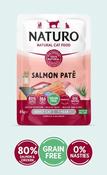 Naturo Grain Free Salmon Pate Adult Cat Food 85gr image
