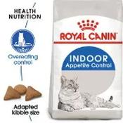 Royal Canin Indoor Appetite Control Dry Cat Food 2kg image