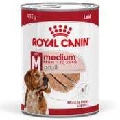 Royal Canin Medium Adult Wet Dog Food in Loaf 410g image