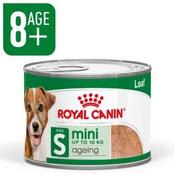 Royal Canin Mini Ageing 8+ Canned Wet Dog Food Loaf 195g image