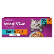 Whiskas 1+ Duo Surf &amp; Turf in Jelly 80x85gr image