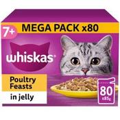 Whiskas 7+ Poultry Feasts in Jelly 80x85gr image