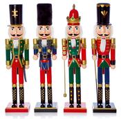 60cm Wooden Nutcracker 4 Asst