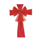 48 x 60cm Red Door Bow w Door