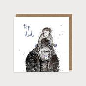 Gorillas Top Dad Card image