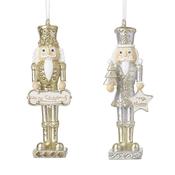 Silver And Gold Standing Soldiers Mix (3.5x3x10.5cm)