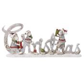 Christmas Mice Sign (22.5x3x9.5cm)