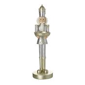Standing Silver Nutcracker ( 14x11x40cm)