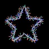 60cm White Star Cluster 240L Multi VG Twinkle