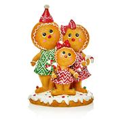 24cm Gingerbread Family Table